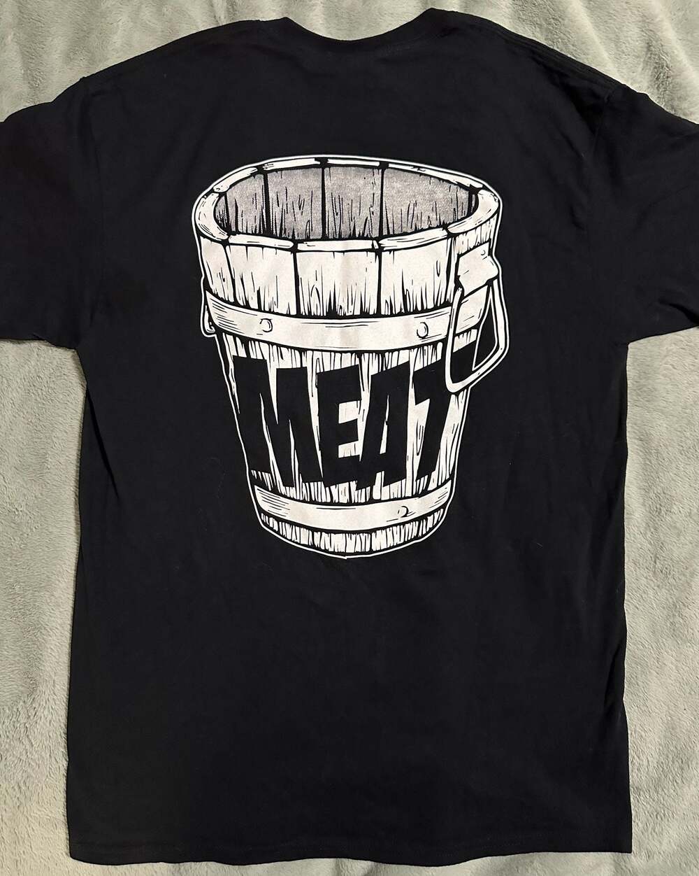 Jim Trino Comedy 'Meat' Graphic T-Shirt, Size Medium